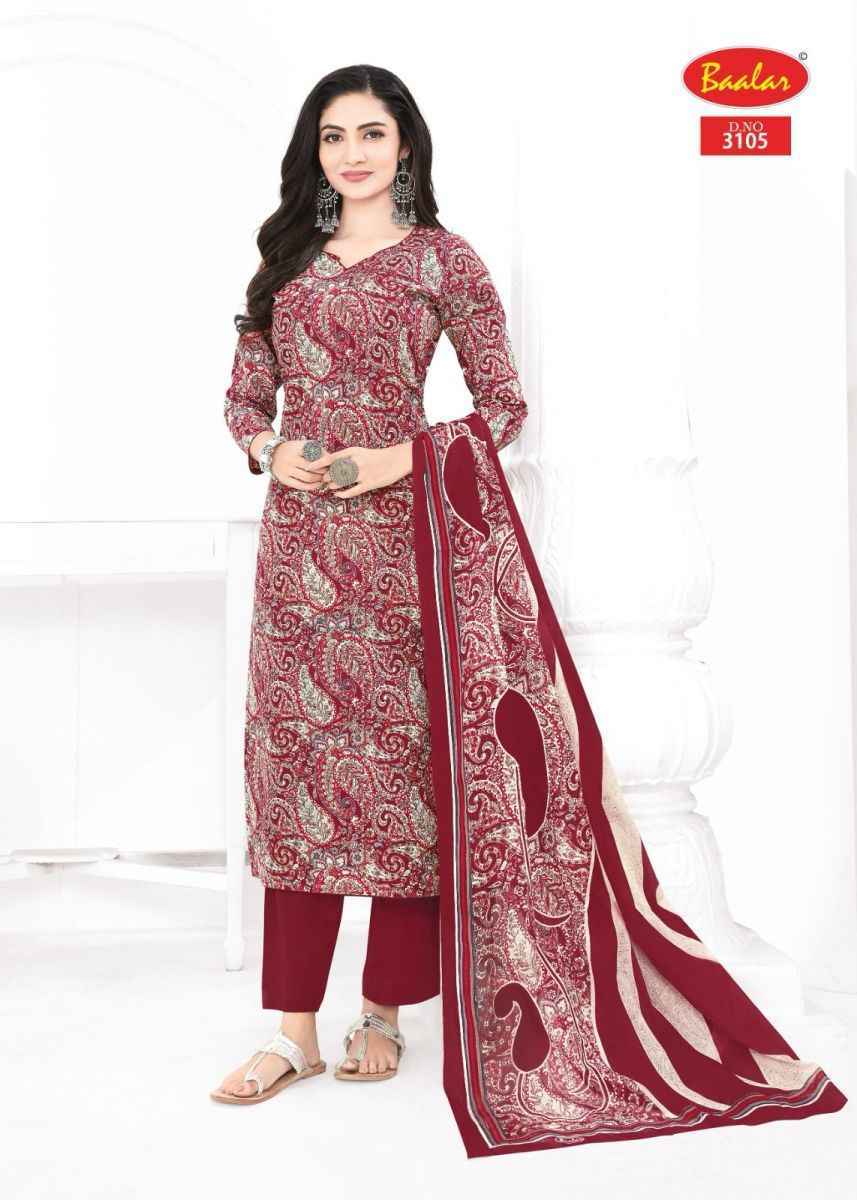 Baalar Zaara Vol-31 Cotton Dress Material (18 pcs Catalogue)