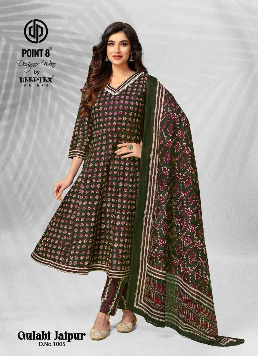 Deeptex Gulabi Jaipur Cotton Readymade Dress (8 pcs Catalogue)