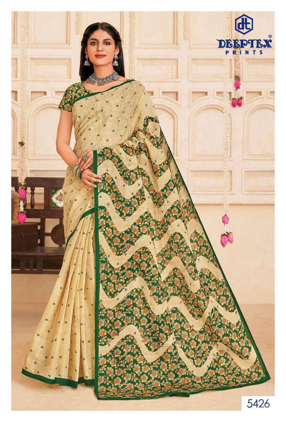 Deeptex Mother India Vol-54 Cotton Saree (30 pcs Catalogue)