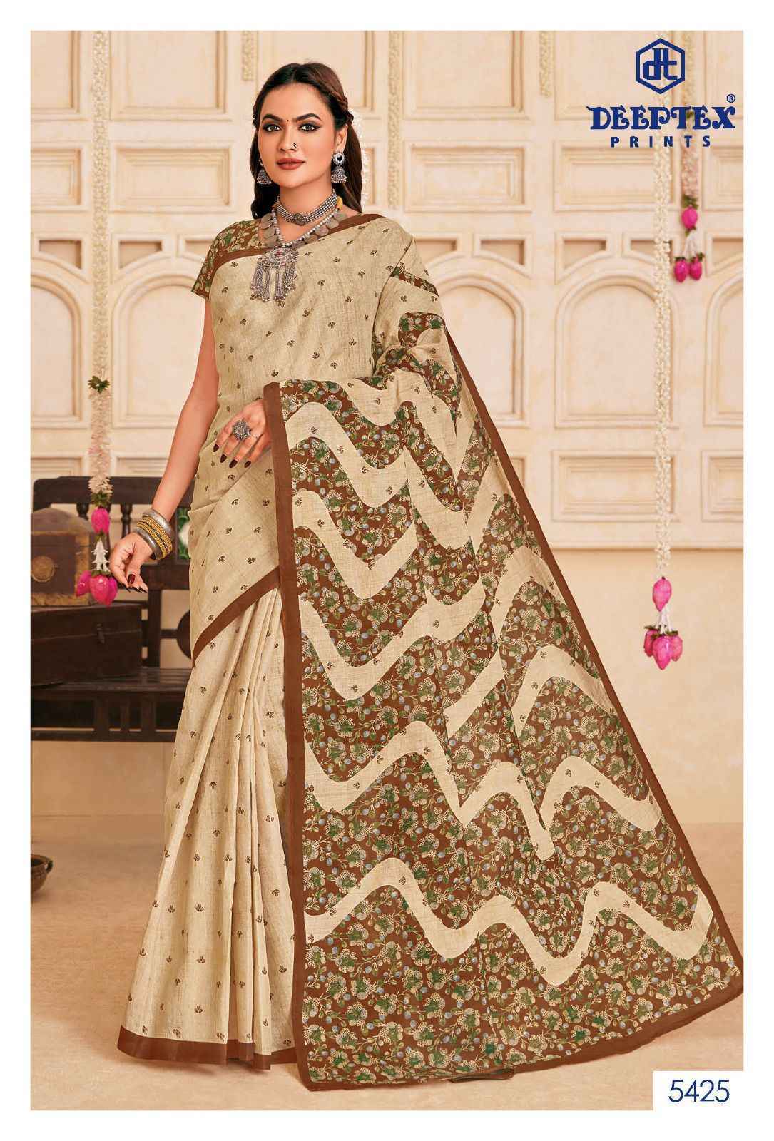 Deeptex Mother India Vol-54 Cotton Saree (30 pcs Catalogue)