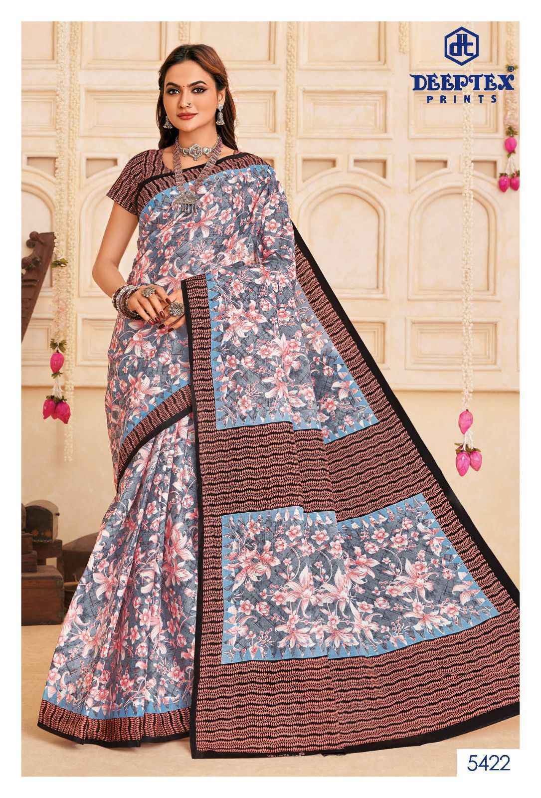 Deeptex Mother India Vol-54 Cotton Saree (30 pcs Catalogue)