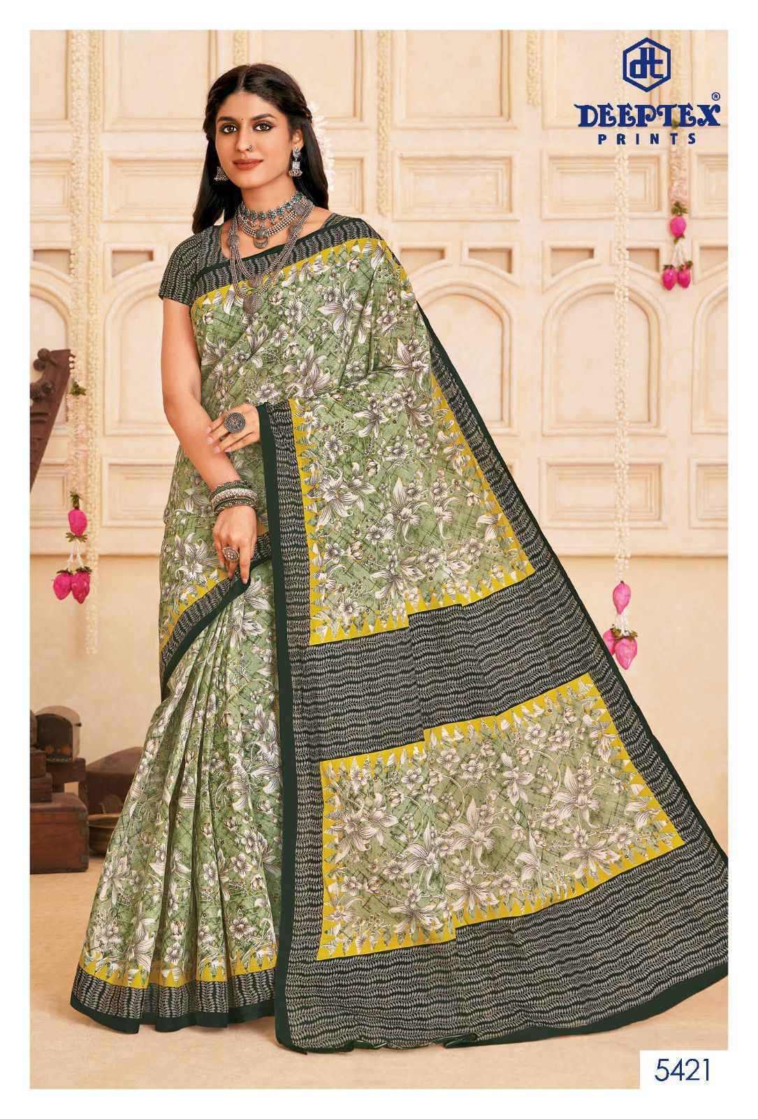Deeptex Mother India Vol-54 Cotton Saree (30 pcs Catalogue)