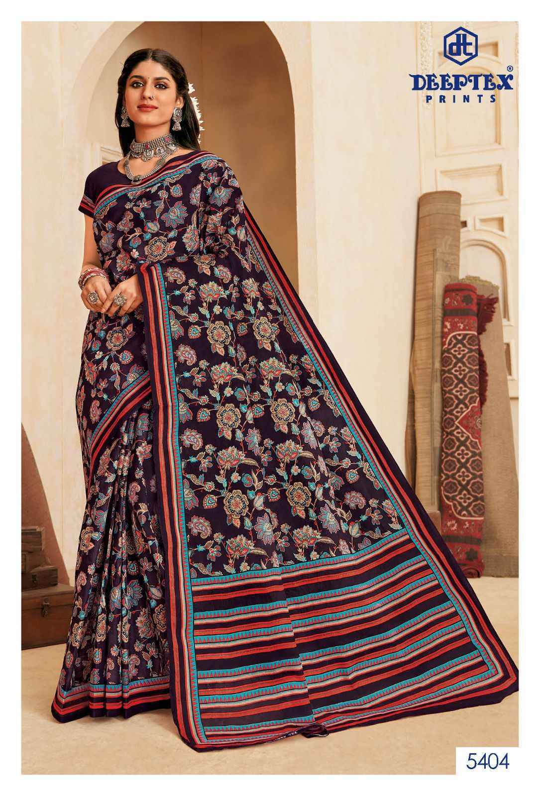 Deeptex Mother India Vol-54 Cotton Saree (30 pcs Catalogue)