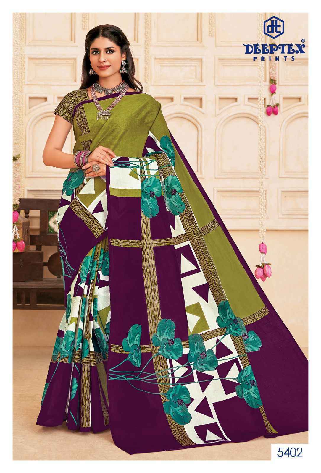 Deeptex Mother India Vol-54 Cotton Saree (30 pcs Catalogue)