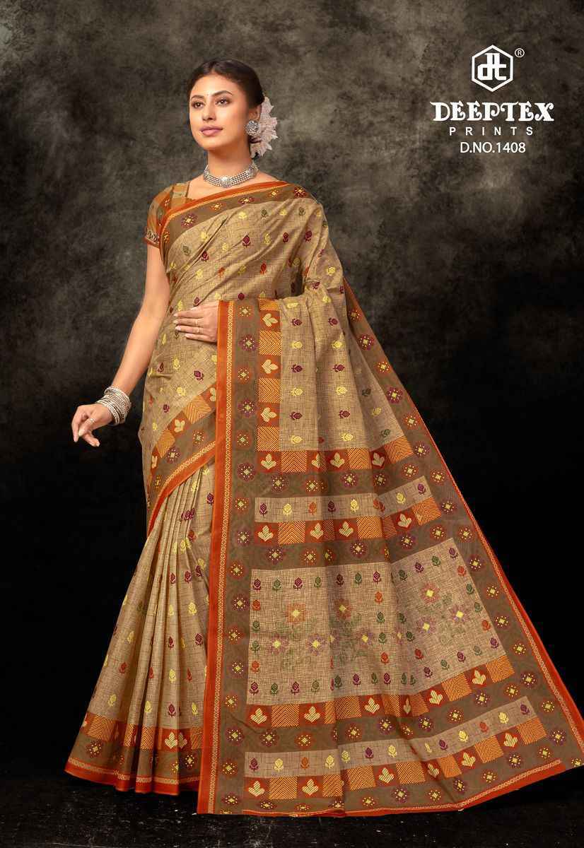 Deeptex Prime Time Vol-14 Cotton Saree (10 pcs Catalogue)