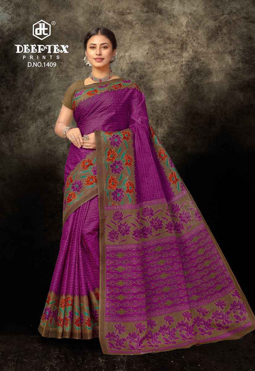 Deeptex Prime Time Vol-14 Cotton Saree (10 pcs Catalogue)