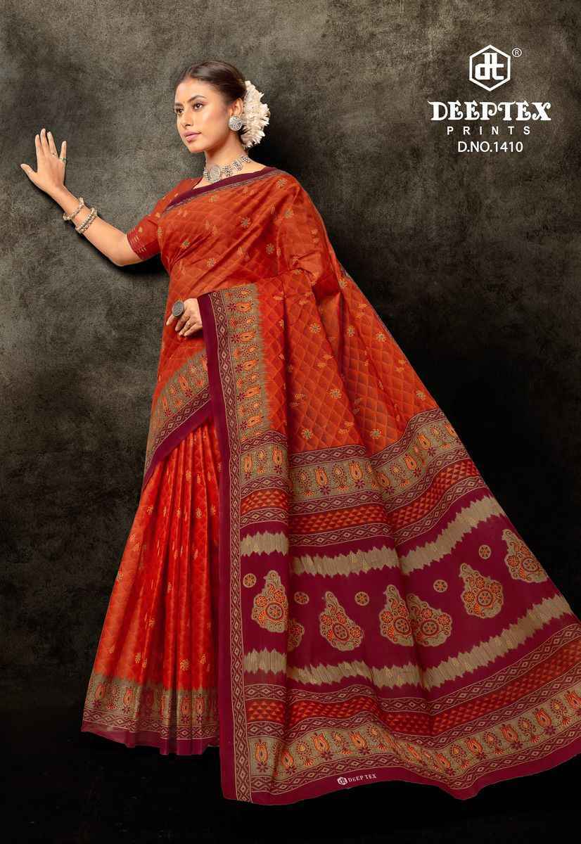 Deeptex Prime Time Vol-14 Cotton Saree (10 pcs Catalogue)