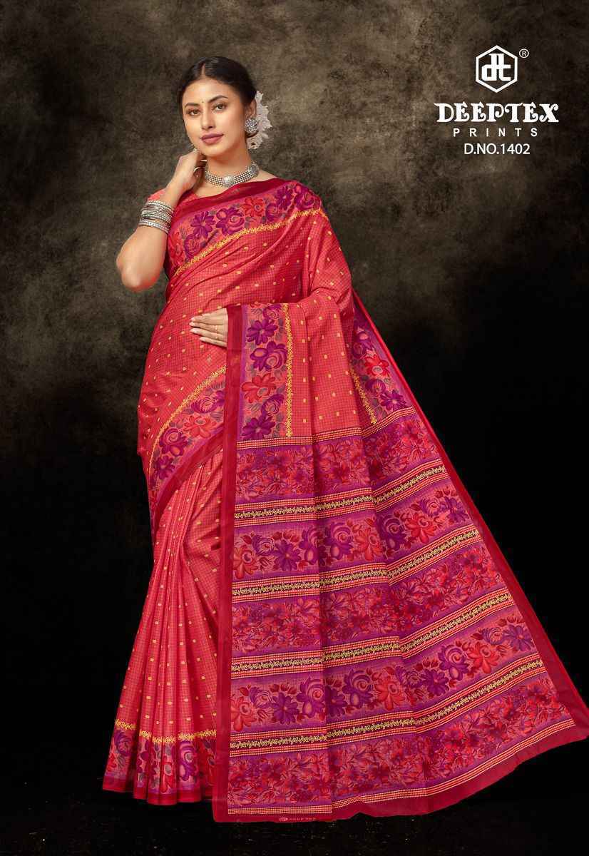 Deeptex Prime Time Vol-14 Cotton Saree (10 pcs Catalogue)