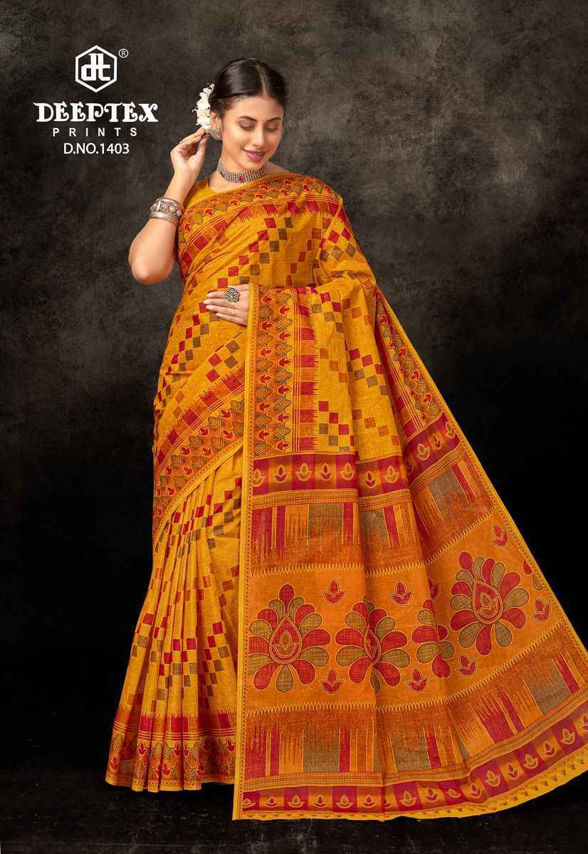 Deeptex Prime Time Vol-14 Cotton Saree (10 pcs Catalogue)