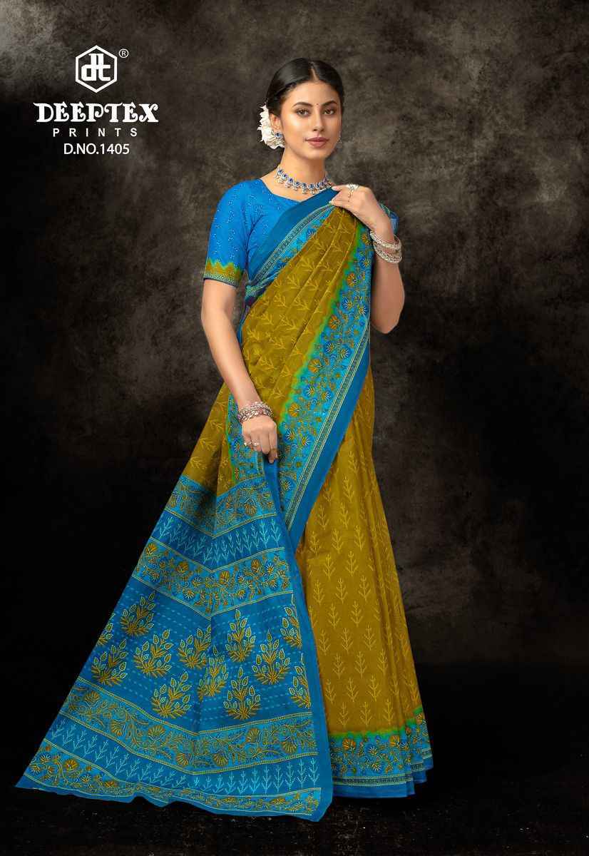 Deeptex Prime Time Vol-14 Cotton Saree (10 pcs Catalogue)