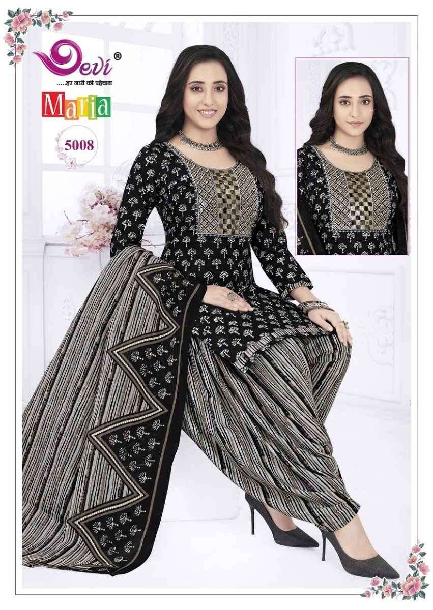 Devi Maria Vol-5 Readymade Cotton Dress (12 pcs Catalogue)