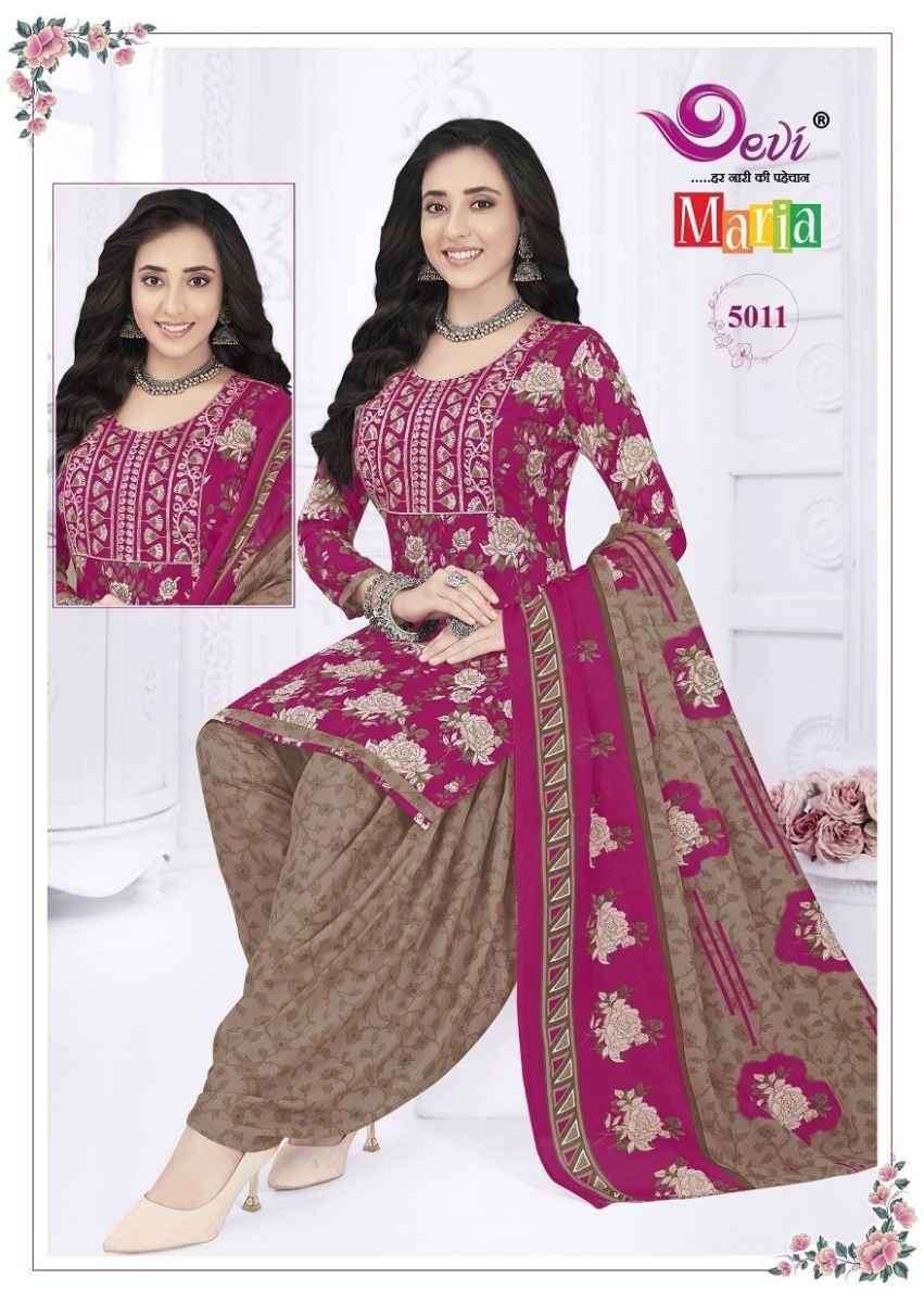 Devi Maria Vol-5 Readymade Cotton Dress (12 pcs Catalogue)