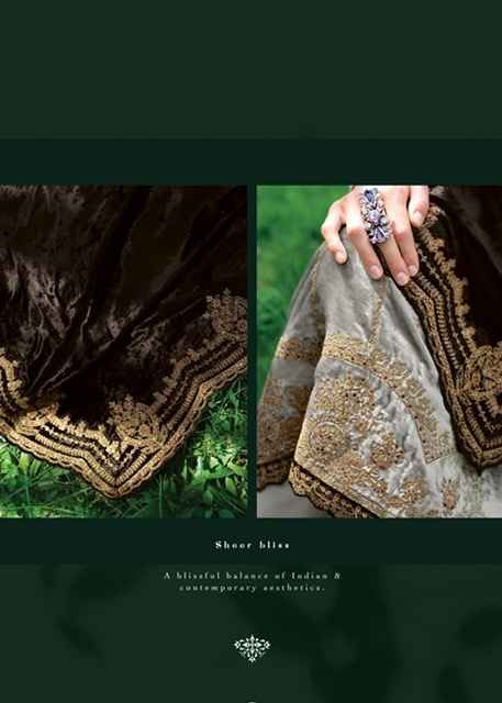 Gull Jee Gul Nasreen Velvet Dress Material (6 pcs Catalogue)