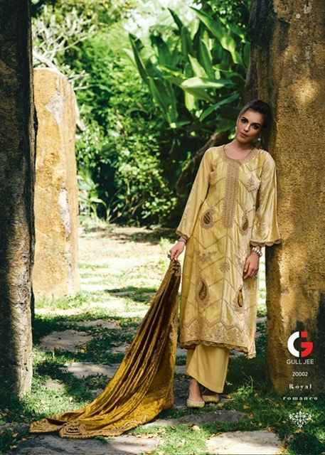 Gull Jee Gul Nasreen Velvet Dress Material (6 pcs Catalogue)