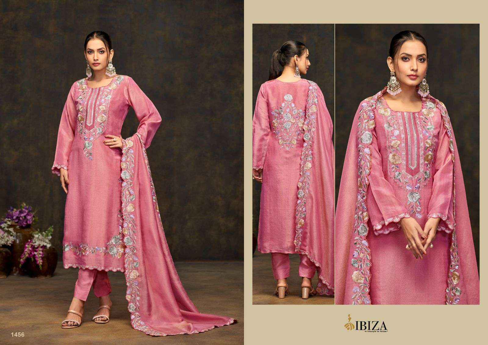 Ibiza Dazzella Muslin Dress Material (4 pcs Catalogue)