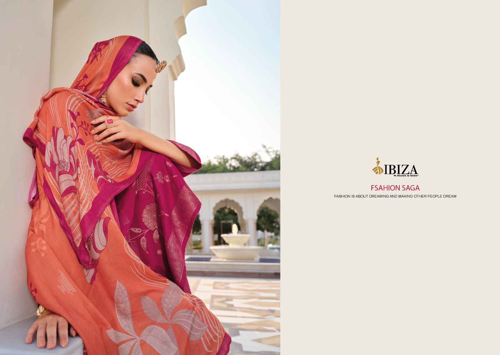 Ibiza Khayaal Viscouse Pashmina Dress Material (6 pcs Catalogue)