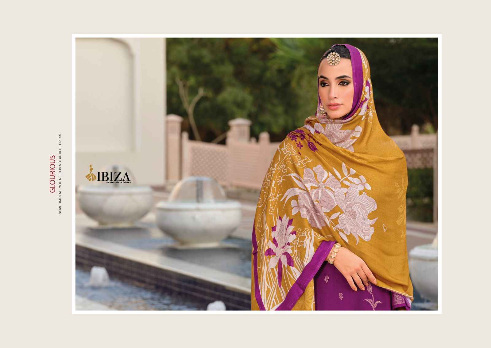 Ibiza Khayaal Viscouse Pashmina Dress Material (6 pcs Catalogue)