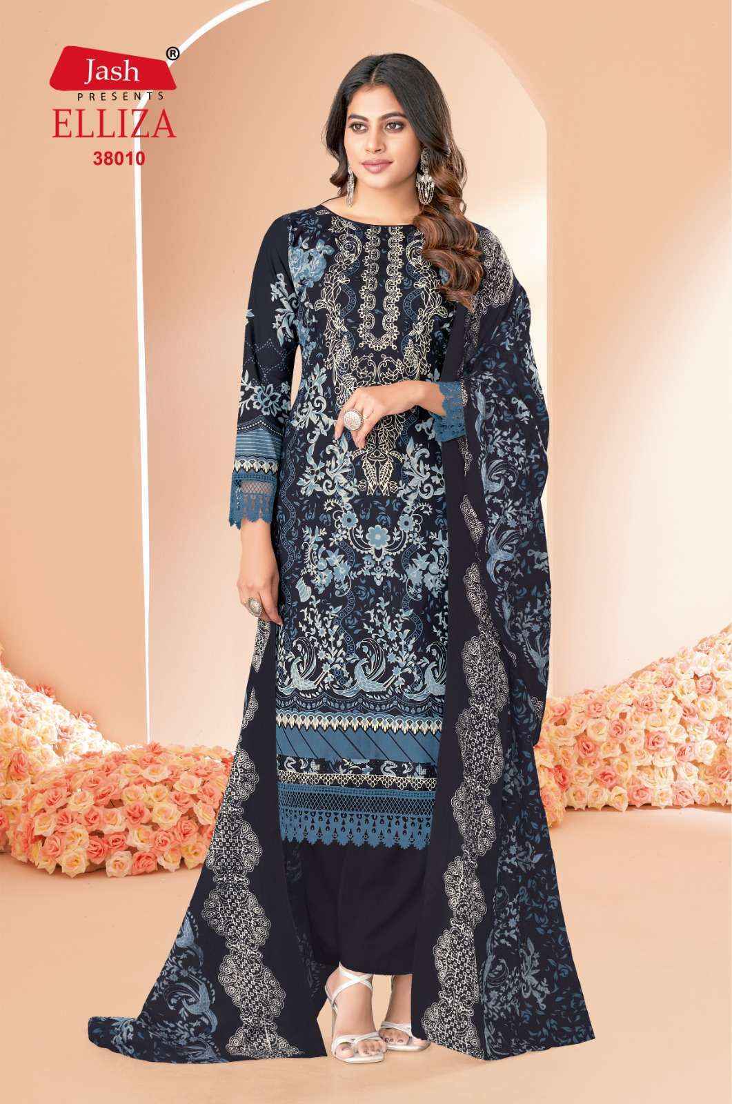Jash Elliza Vol-38 Cotton Dress Material (10 pcs Catalogue)