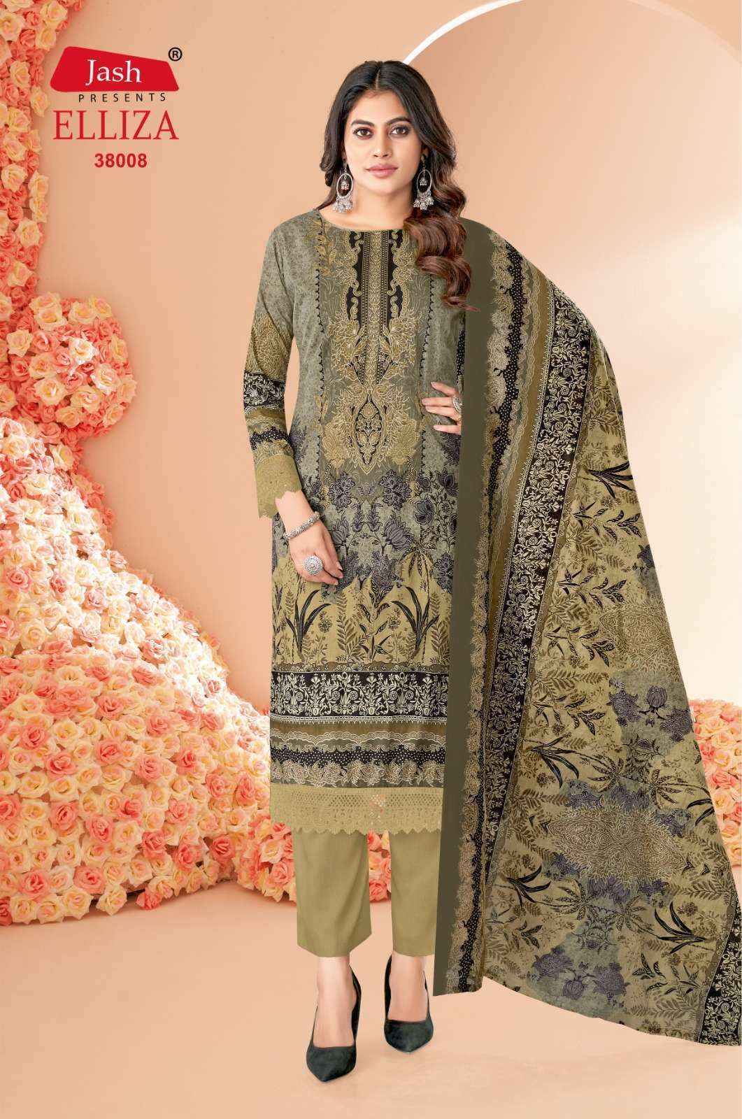 Jash Elliza Vol-38 Cotton Dress Material (10 pcs Catalogue)