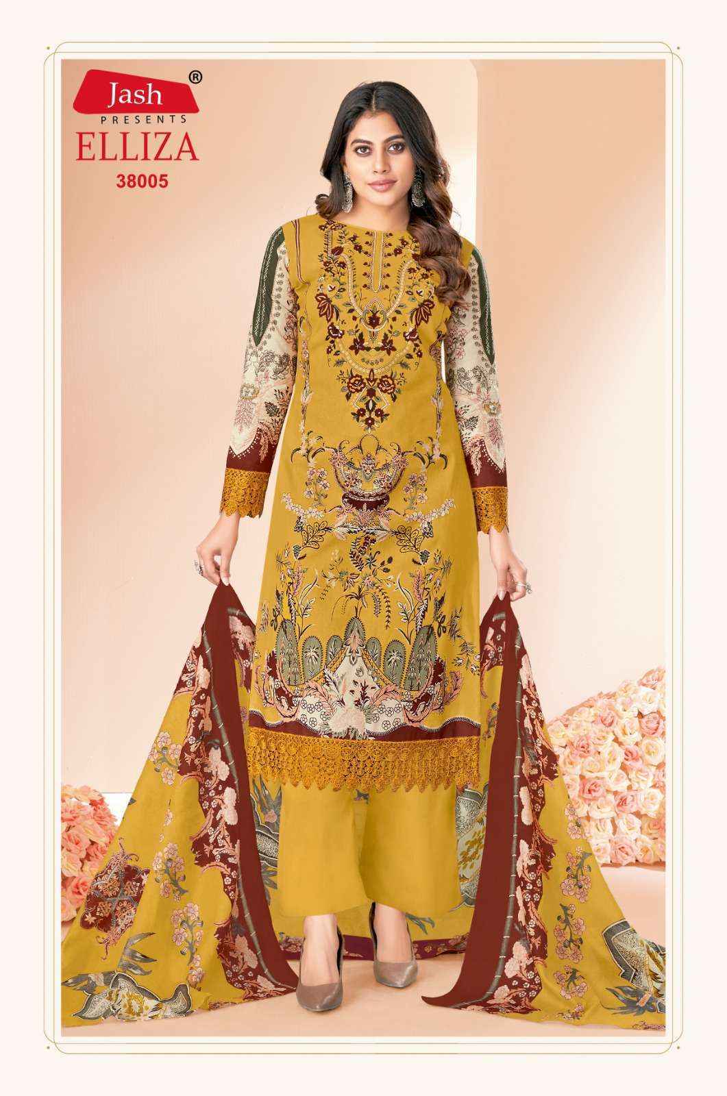 Jash Elliza Vol-38 Cotton Dress Material (10 pcs Catalogue)