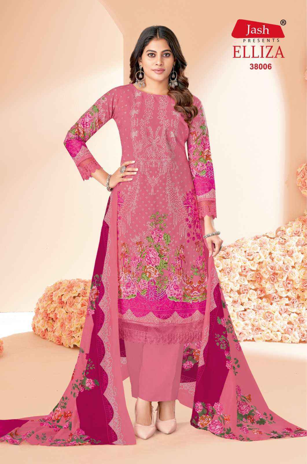 Jash Elliza Vol-38 Cotton Dress Material (10 pcs Catalogue)