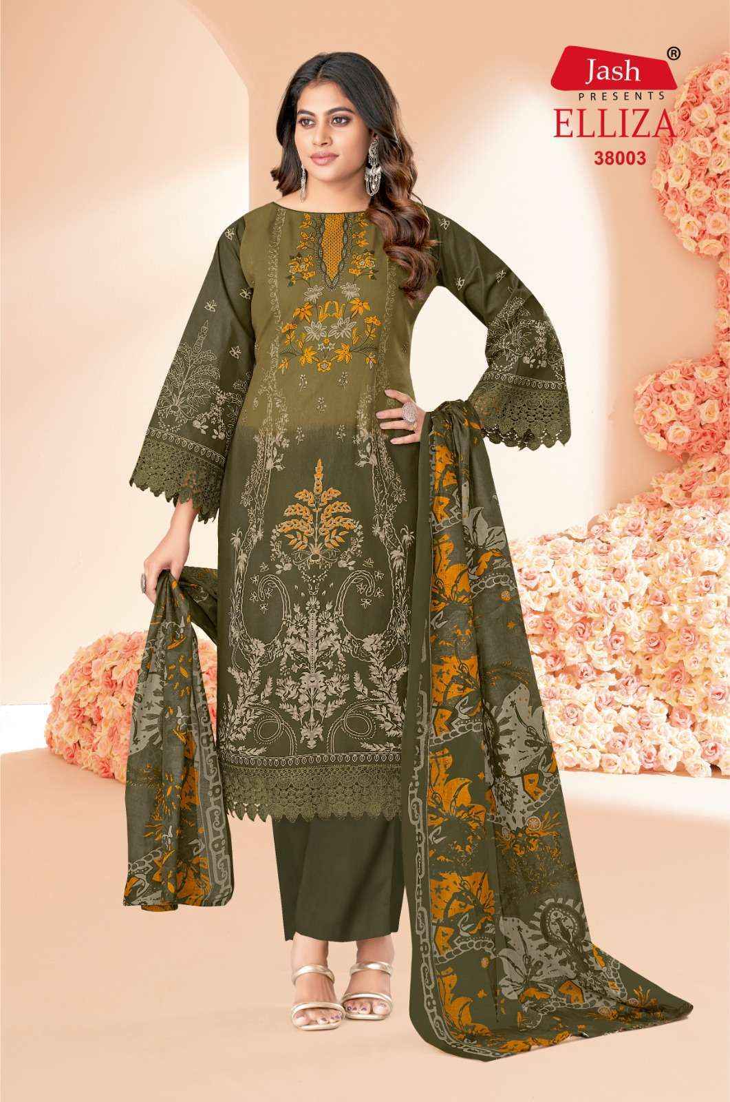 Jash Elliza Vol-38 Cotton Dress Material (10 pcs Catalogue)