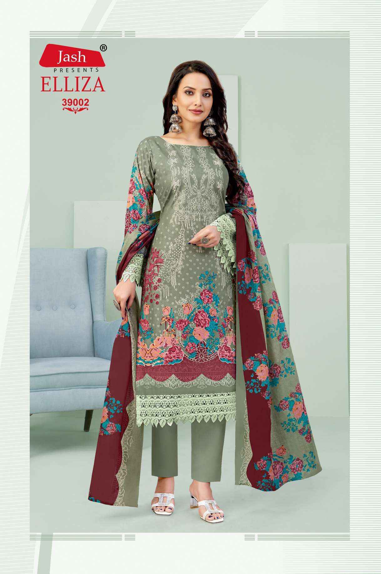 Jash Elliza Vol-39 Cotton Dress Material (10 pcs Catalogue)