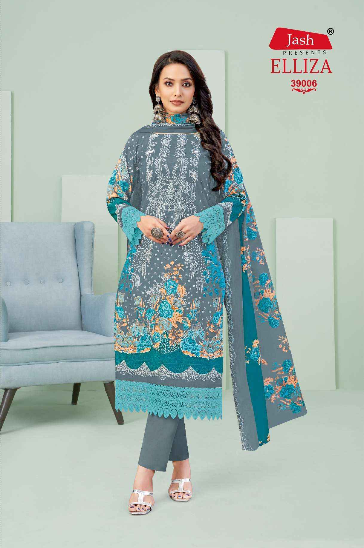 Jash Elliza Vol-39 Cotton Dress Material (10 pcs Catalogue)