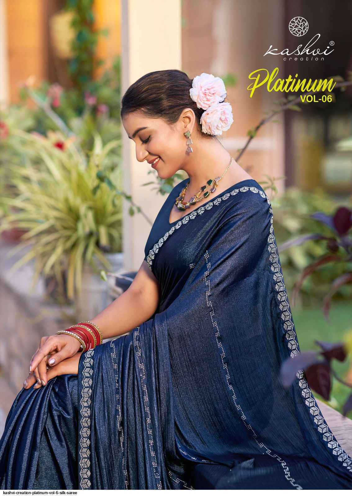 Kashvi Platinum Vol-6 Silk Saree (8 pcs Catalogue)