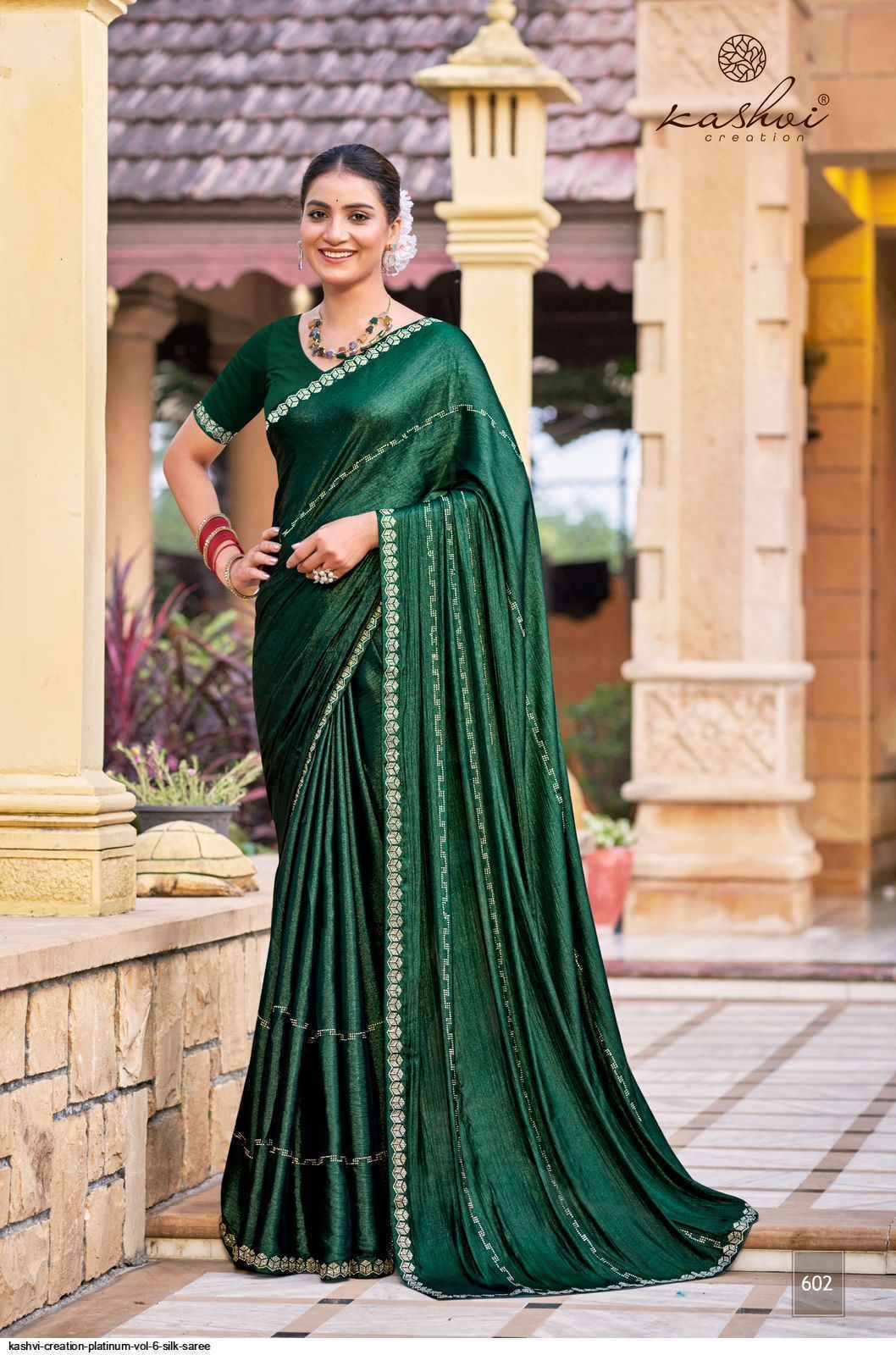 Kashvi Platinum Vol-6 Silk Saree (8 pcs Catalogue)
