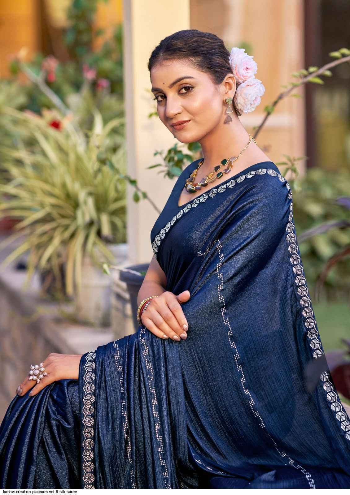 Kashvi Platinum Vol-6 Silk Saree (8 pcs Catalogue)