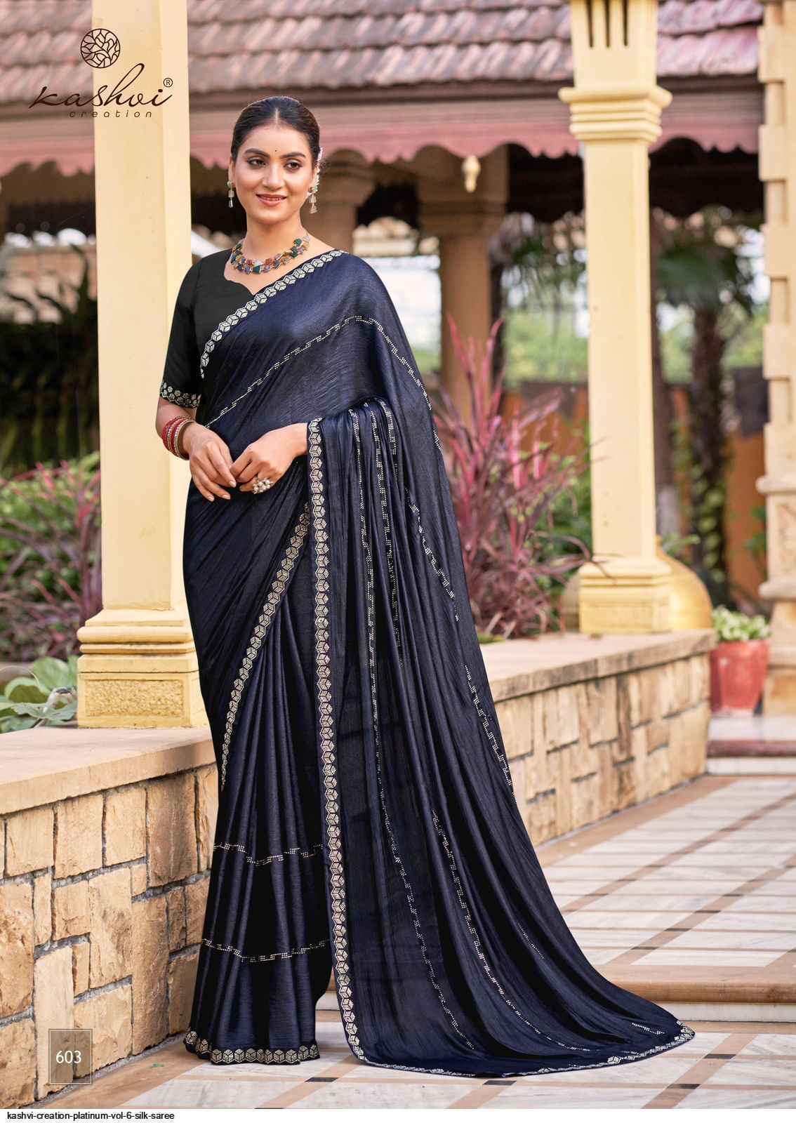 Kashvi Platinum Vol-6 Silk Saree (8 pcs Catalogue)