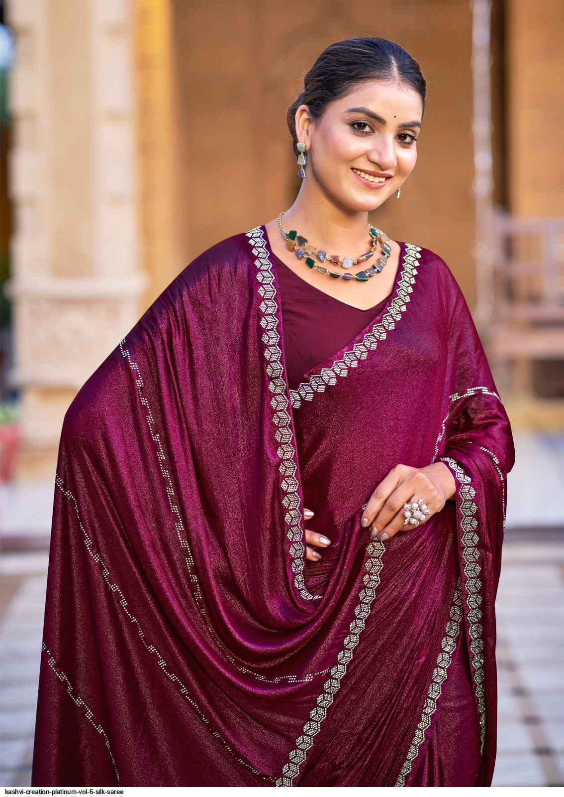 Kashvi Platinum Vol-6 Silk Saree (8 pcs Catalogue)