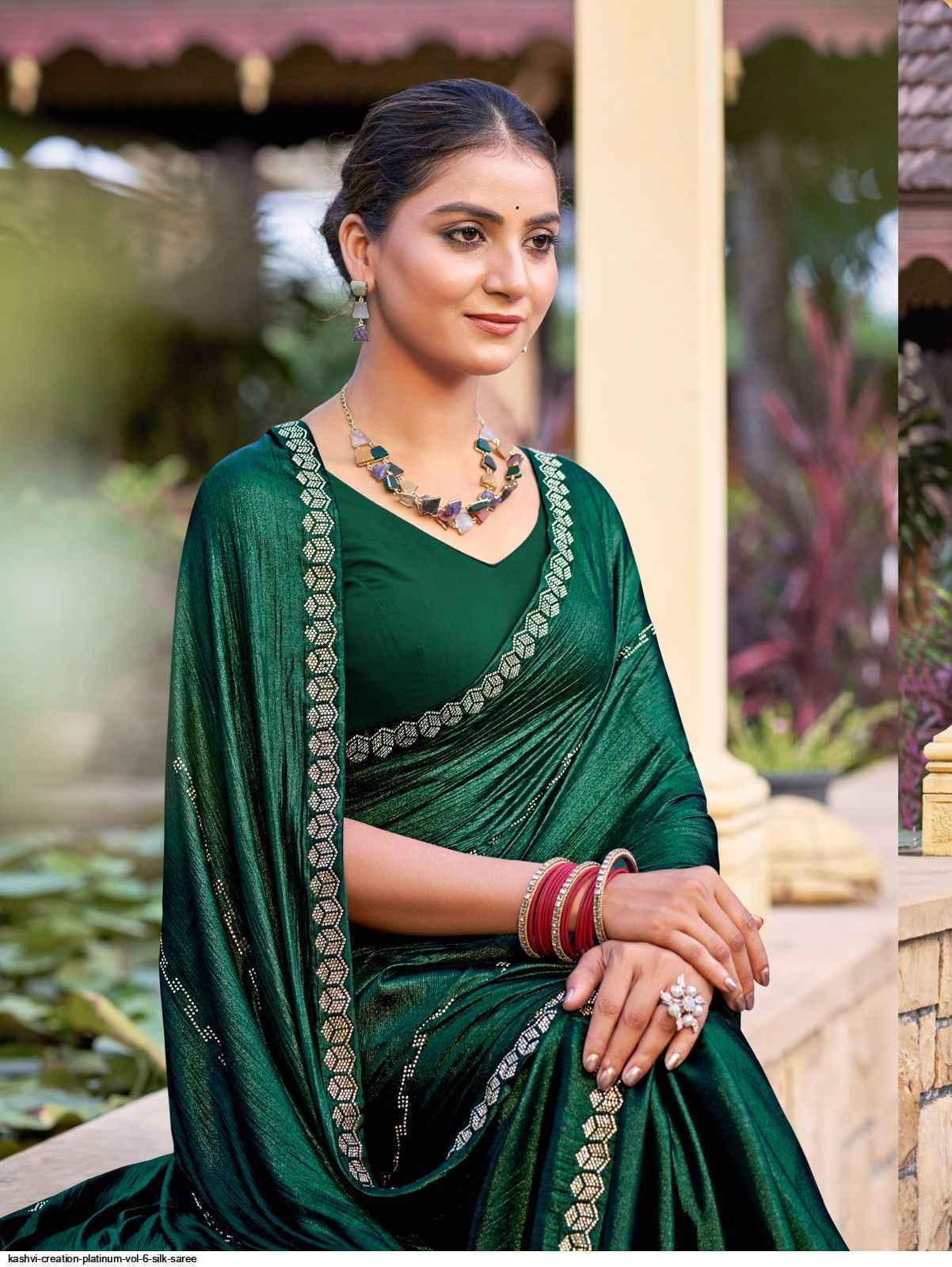 Kashvi Platinum Vol-6 Silk Saree (8 pcs Catalogue)