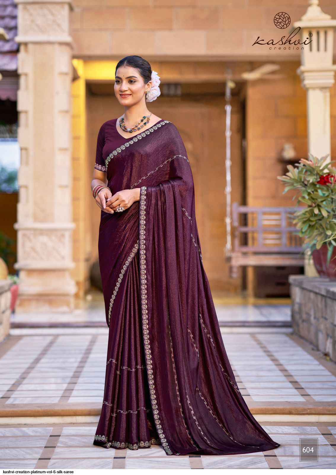 Kashvi Platinum Vol-6 Silk Saree (8 pcs Catalogue)
