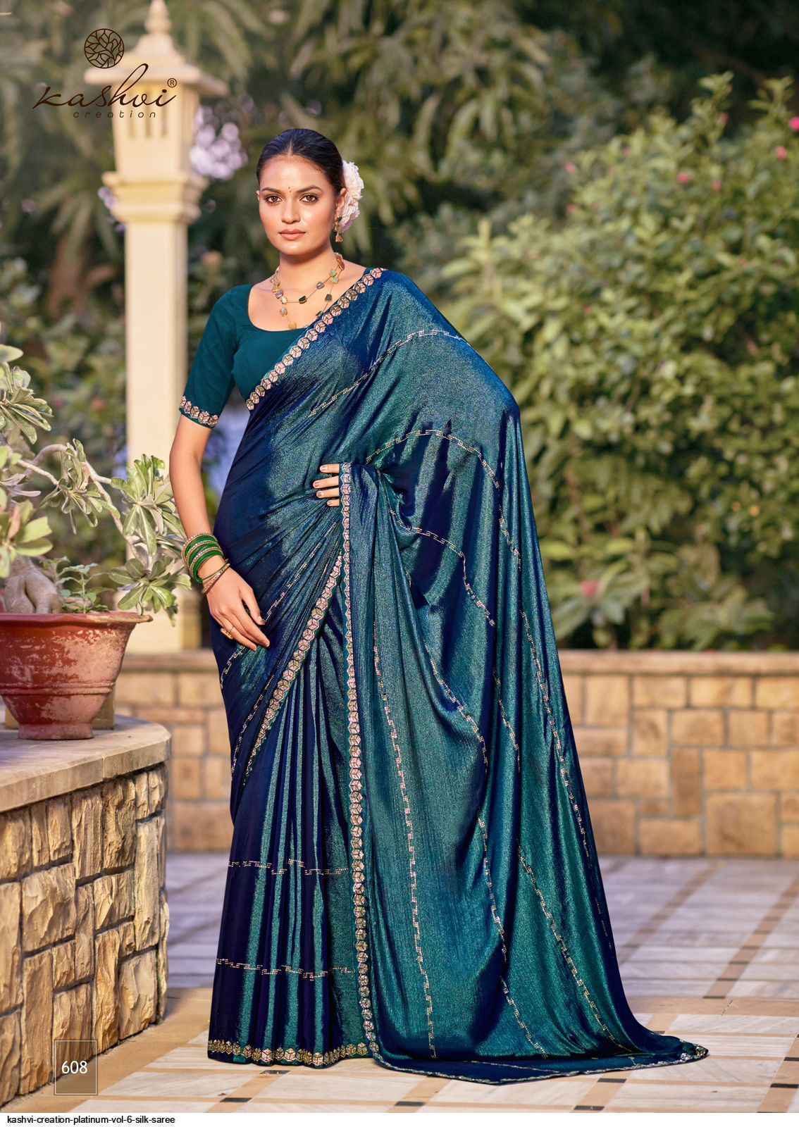 Kashvi Platinum Vol-6 Silk Saree (8 pcs Catalogue)