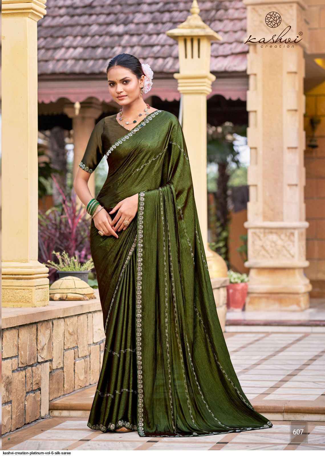 Kashvi Platinum Vol-6 Silk Saree (8 pcs Catalogue)