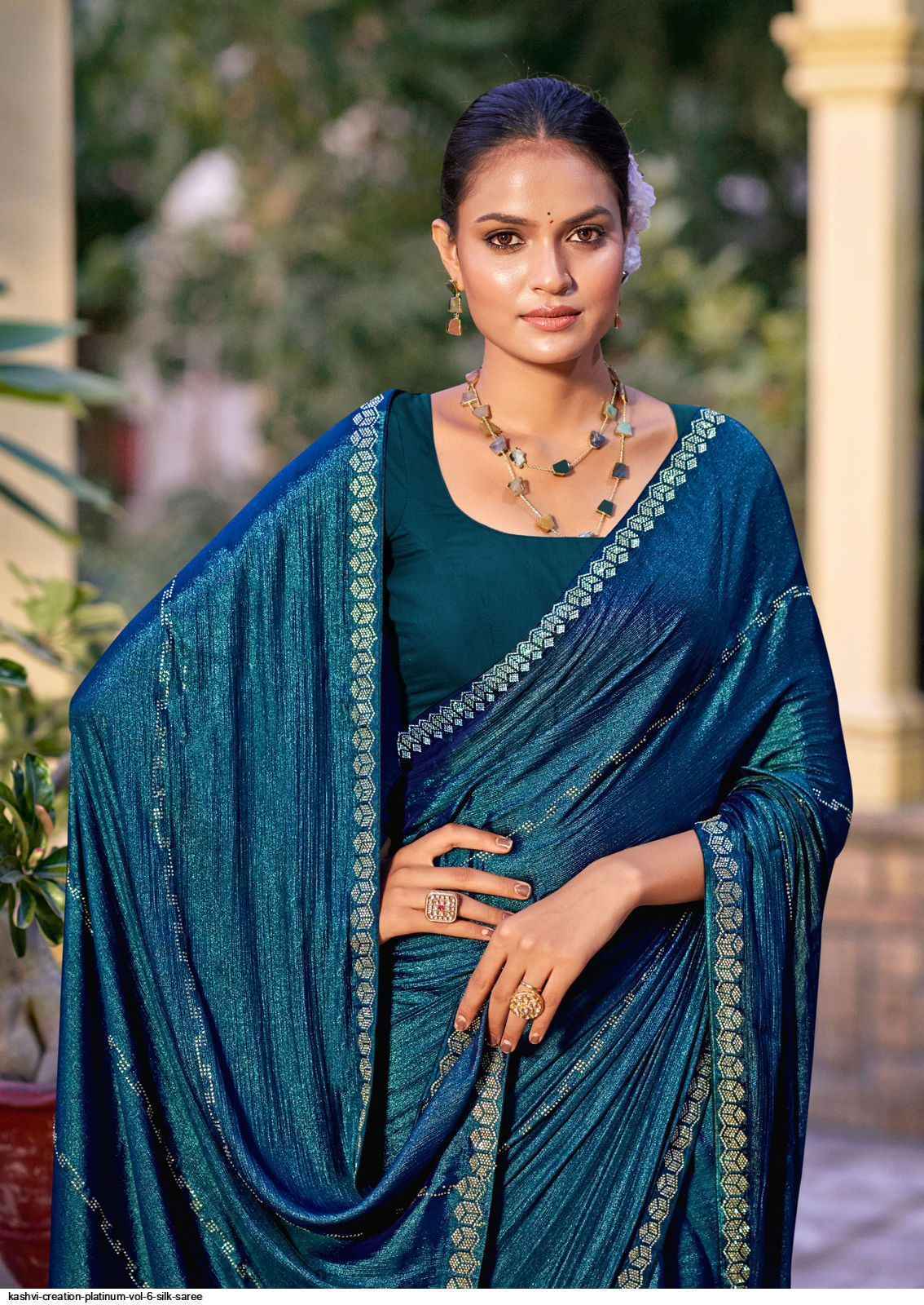 Kashvi Platinum Vol-6 Silk Saree (8 pcs Catalogue)