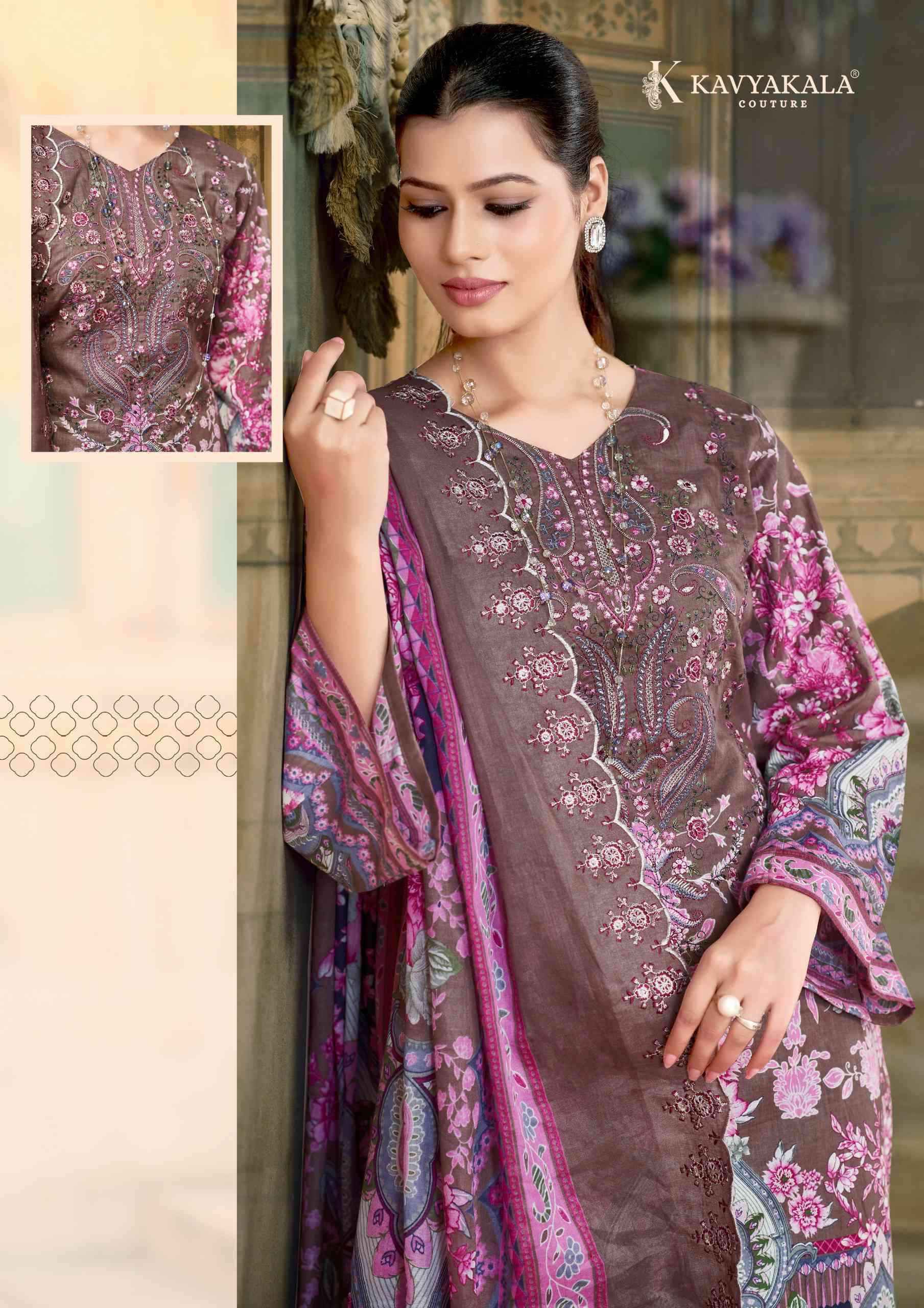 Kavyakala Anarkali Vol-6 Cotton Dress Material (8 pcs Catalogue)