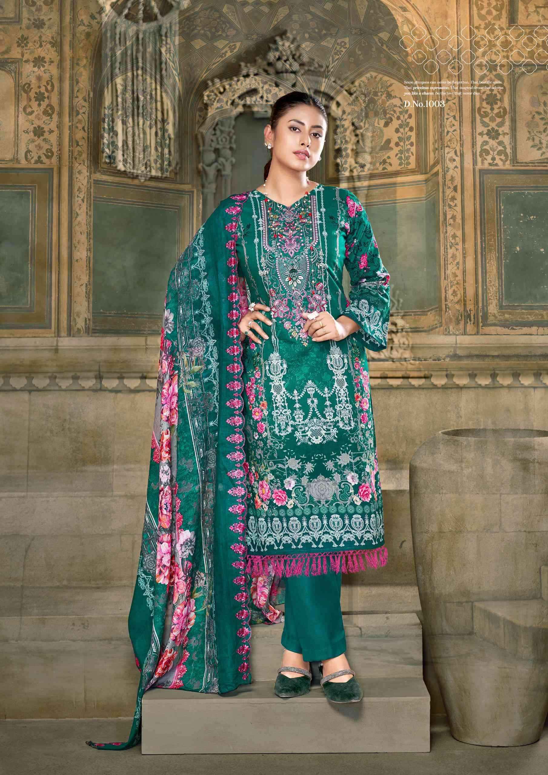 Kavyakala Anarkali Vol-6 Cotton Dress Material (8 pcs Catalogue)