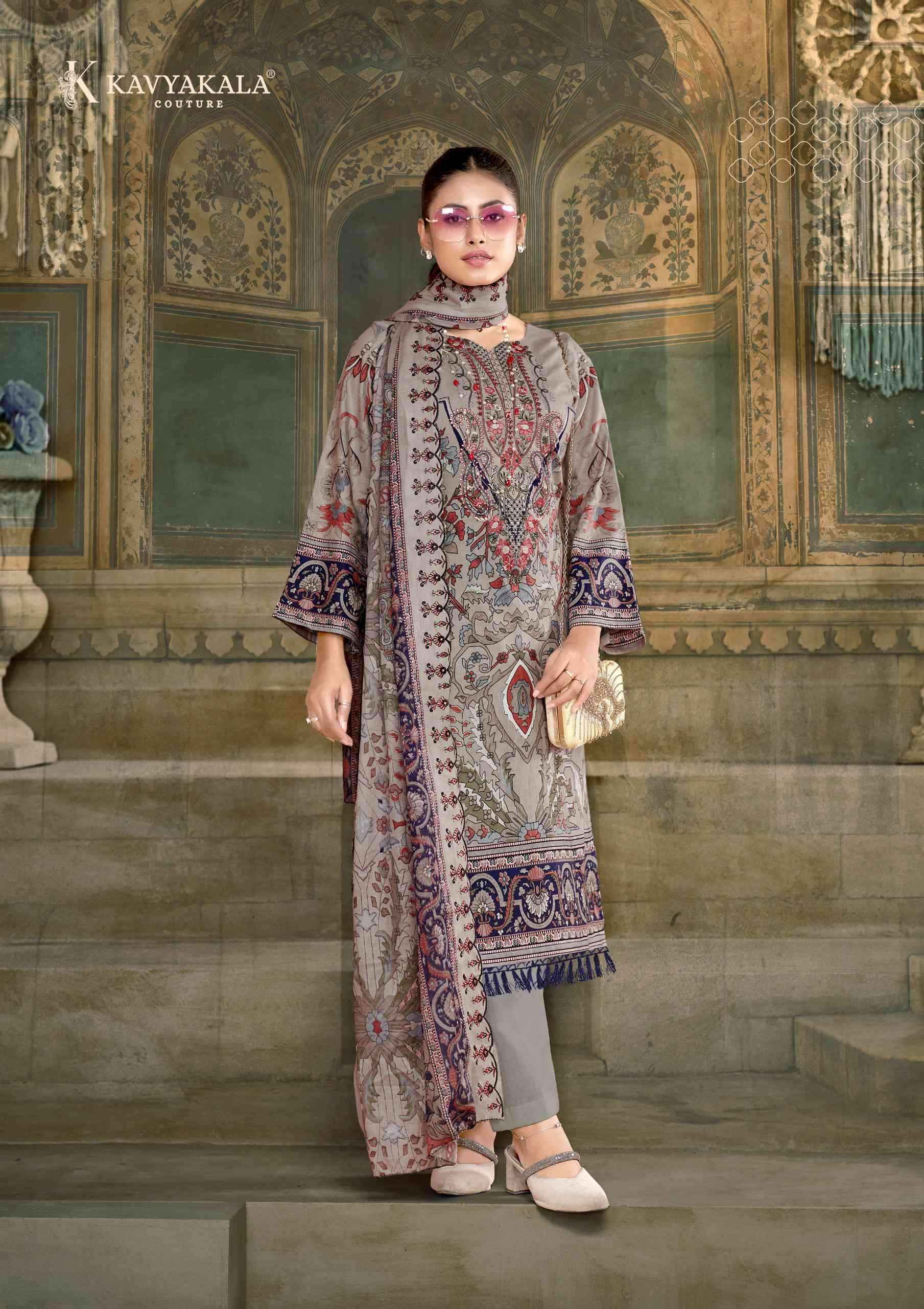 Kavyakala Anarkali Vol-6 Cotton Dress Material (8 pcs Catalogue)