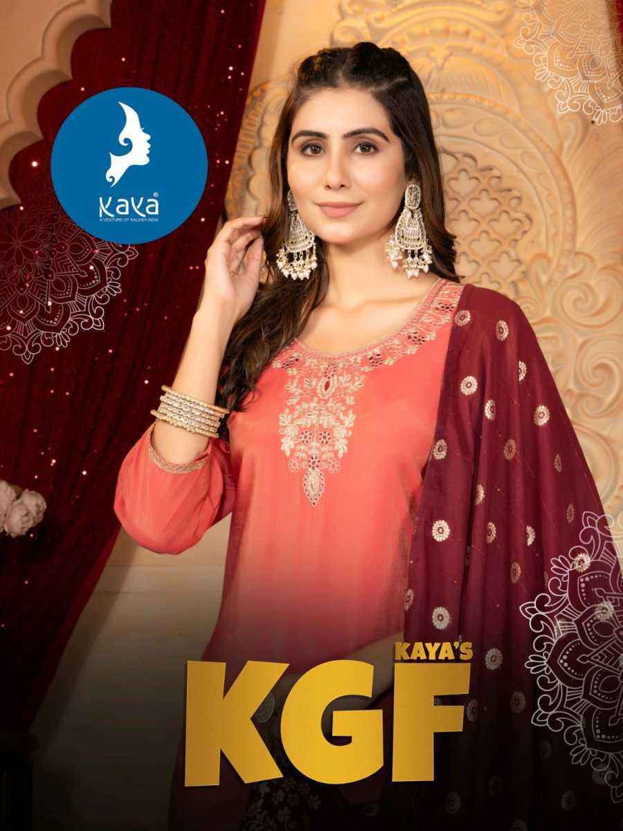 Kaya KGF Cotton Readymade Suit (6 pcs Catalogue)