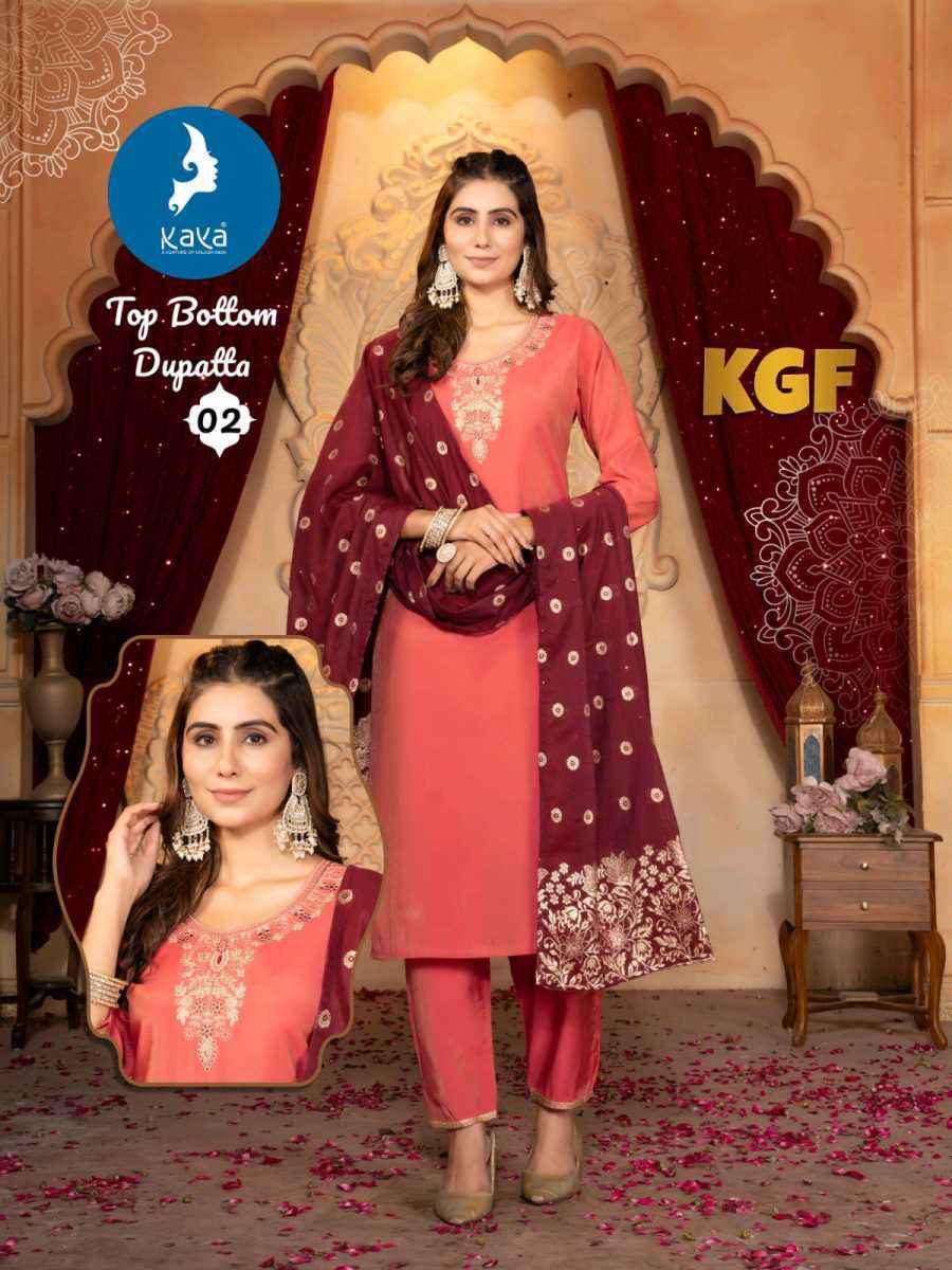 Kaya KGF Cotton Readymade Suit (6 pcs Catalogue)