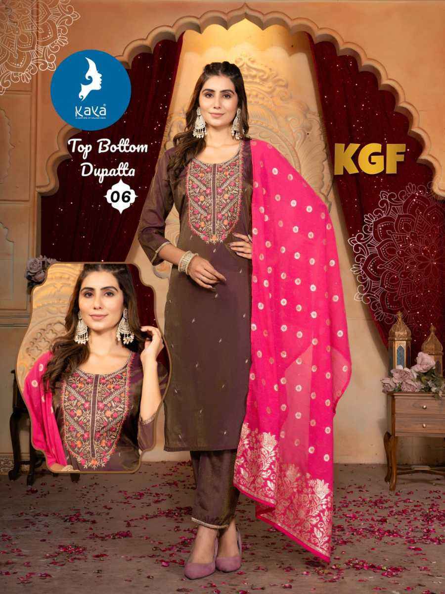 Kaya KGF Cotton Readymade Suit (6 pcs Catalogue)