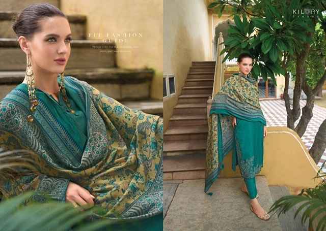 Kilory Trends Shiso Viscouse Silk Dress Material (8 pcs Catalogue)
