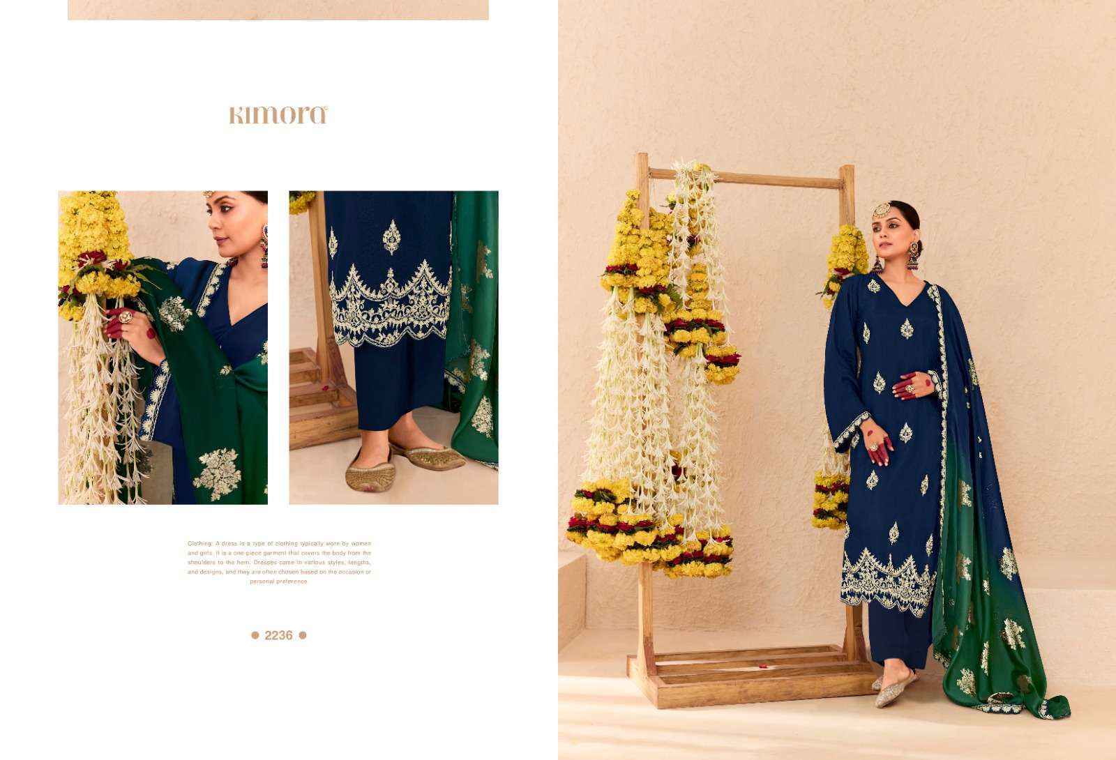 Kimora Sajda Vol-53 Silk Dress Material (6 pcs Catalogue)