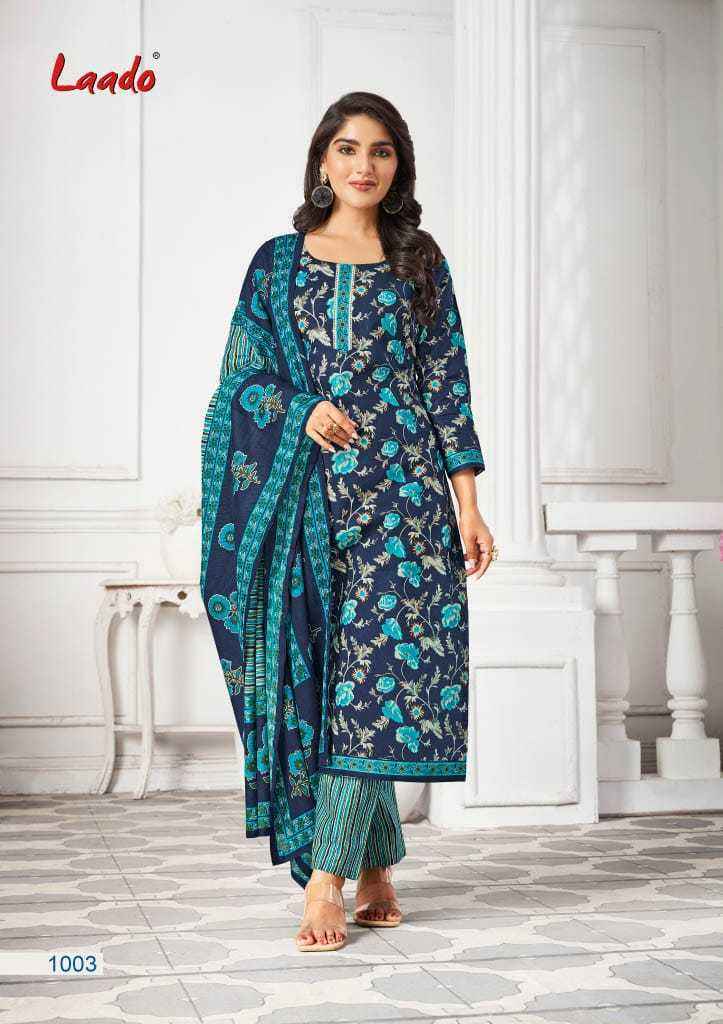 Laado Nargis Vol-1 Cotton Readymade Suit (10 pcs Catalogue)
