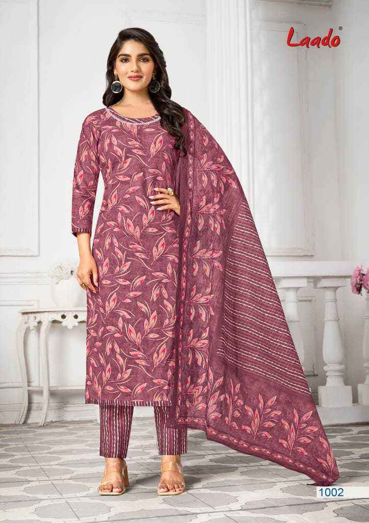Laado Nargis Vol-1 Cotton Readymade Suit (10 pcs Catalogue)