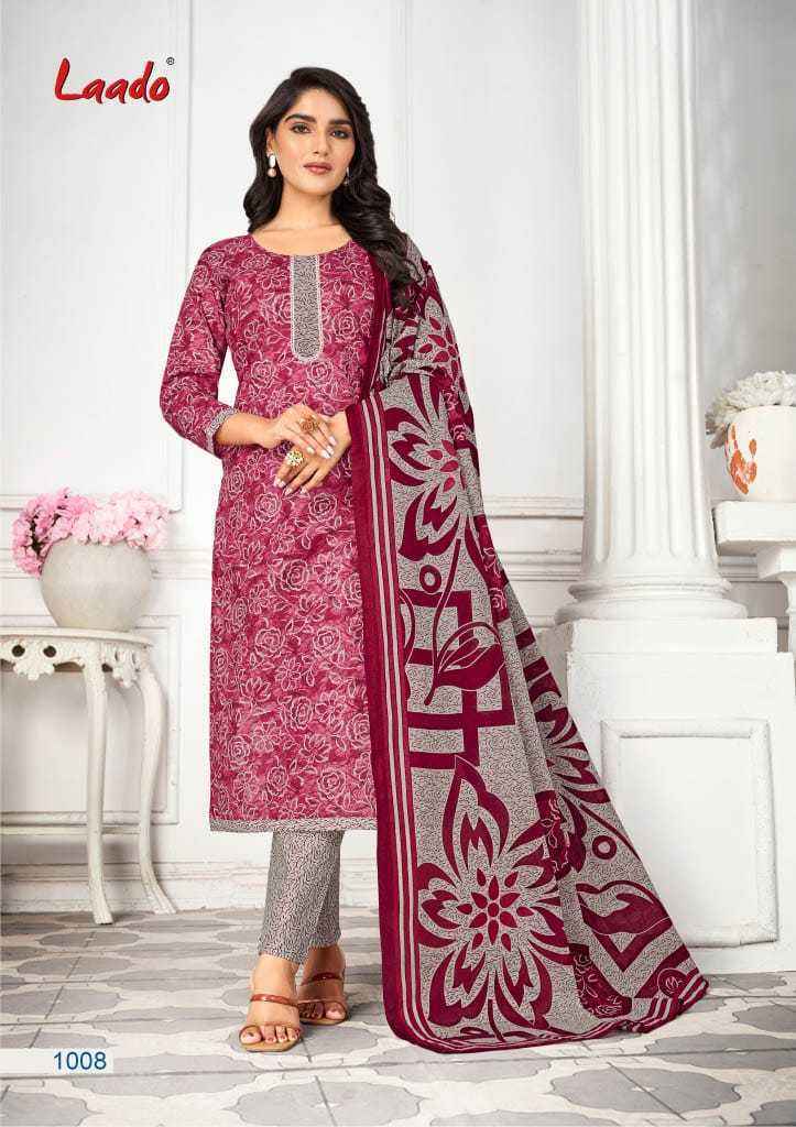 Laado Nargis Vol-1 Cotton Readymade Suit (10 pcs Catalogue)