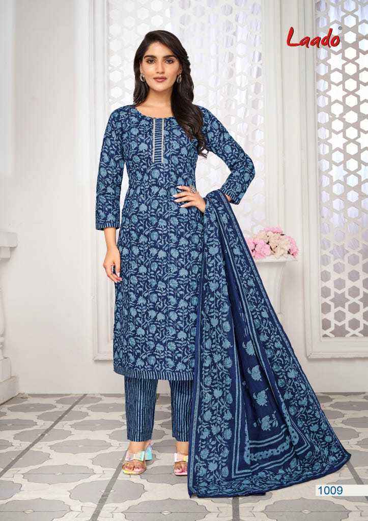 Laado Nargis Vol-1 Cotton Readymade Suit (10 pcs Catalogue)